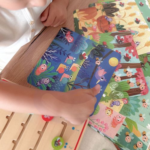 DLA DZIECI DREWNIANA GRA NAUKA LICZENIA ZWIERZĄTKA na Arena.pl