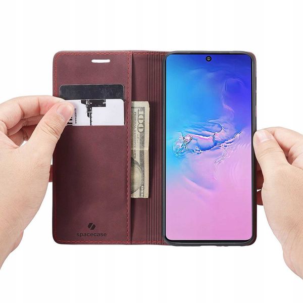 Spacecase Wallet Galaxy S10 Lite Red zdjęcie 13