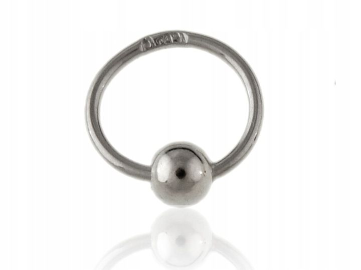 Kolczyk ze srebra na chrząstke ucha kn135 zdjęcie 1