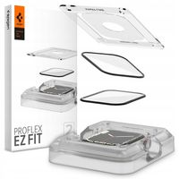 2 X SZKŁO HYBRYDOWE SPIGEN PROFLEX " EZ FIT " APPLE WATCH 45 MM