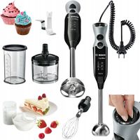 BLENDER RĘCZNY BOSCH TURBO MOC 750W QUATTROBLADE ROZDRABNIACZ MSM