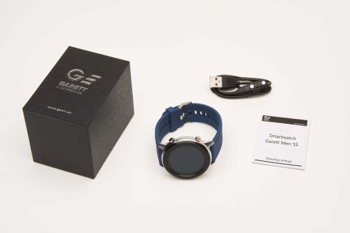 Smartwatch Garett Men 5S niebieski na Arena.pl