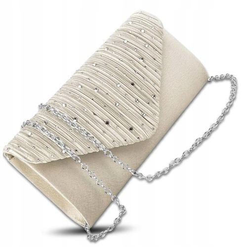 Torebka Kopertówka Błyszcząca Wizytowa Wieczorowa na ramię damska elegancka na Arena.pl