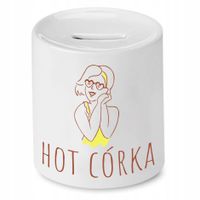 Skarbonka Dla Córki Hot Córka Hot Doughter Prezent Z Nadrukiem Ze Zdjęciem