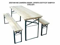ZESTAW STELAŻY OGRODOWYCH-PIWNYCH