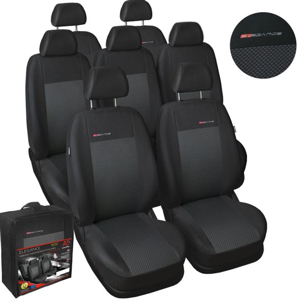 Pokrowce MIAROWE do Seat Alhambra 7 osób 2010-2020 P3 zdjęcie 1