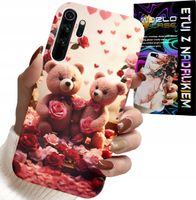 ETUI DO XIAOMI NOTE 8 - MISIE, LOVE YOU, SERCA WIELE WZORÓW CASE