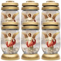 Znicze Bolsius 3S 17 Anioł złoty wkłady 36h 1,5 dnia 6 sztuk
