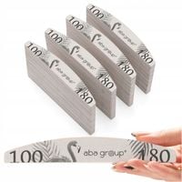 Aba Group Pilnik do Paznokci Półksiężyc 100/180 Standard 100 sztuk