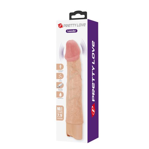 pretty love leander realistic vibrating dildo na Arena.pl