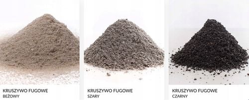 Mączka bazaltowa do zasypki kostki grafit piasek czarny bazalt 0-2mm na Arena.pl