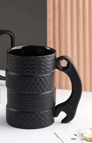 KUBEK OPONY CERAMICZNY Z KLUCZEM DLA KIEROWCY450ML na Arena.pl