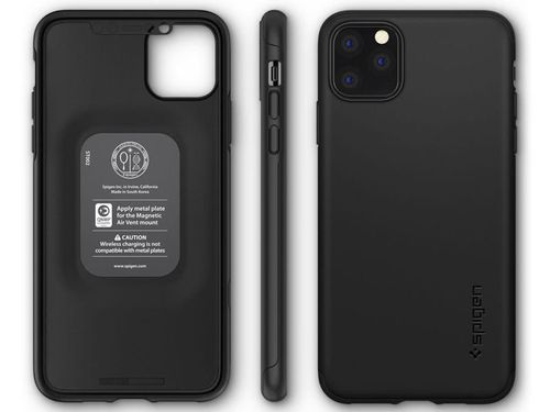 Etui Spigen Thin Fit Classic do Apple iPhone 11 Pro black na Arena.pl
