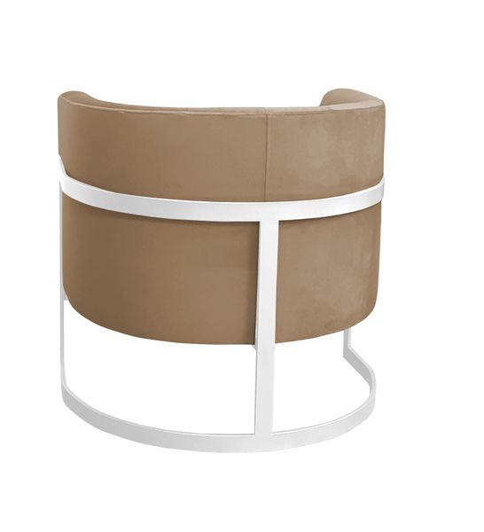 Fotel Glamour podstawa biała MG06 zdjęcie 4