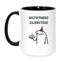 Duży Biało-Czarny 450 ml