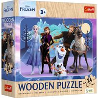 puzzle 24 drewniane niesamowita kraina lodu 20264
