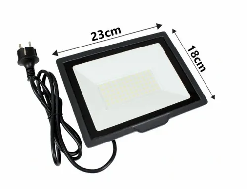 Halogen Naświetlacz Led 100W z kablem EKONOMICZNY na Arena.pl