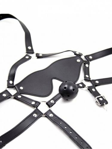 eye mask with ball gag na Arena.pl