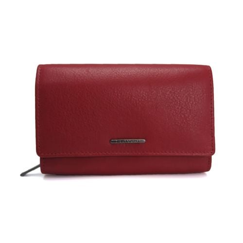 Damski portfel MATTE - czerwony na Arena.pl