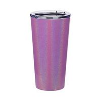 Tumbler termiczny 480 ml ze stali nierdzewnej do sublimacji - fioletowy opalizujący