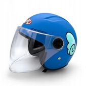 KASK DZIECIĘCY MOTOCYKLOWY DLA DZIECKA MOTOR SKUTER ROWER JUNIOR NA PREZENT