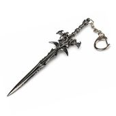 Frostmourne | 12 cm | Metal | Brelok Gamingowy | World Of Warcraft