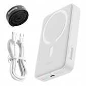 BASEUS MINI MAGNETYCZNY POWERBANK MAGSAFE 10000MAH ŁADOWANIE INDUKCYJNE 30W
