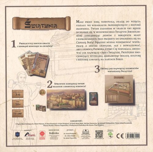 Świątynia - rodzinna gra planszowa na Arena.pl