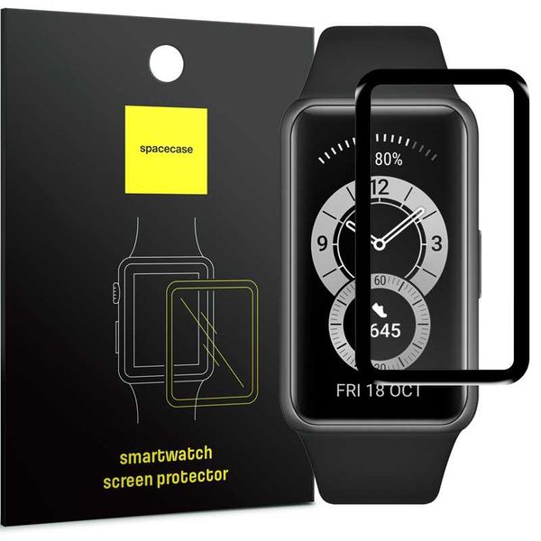 Spacecase Hybrid Glass Huawei Band 6 zdjęcie 1