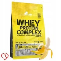 BIAŁKO WHEY wpc Olimp 100 % protein complex 700g smak - Banan 75/100 Białka
