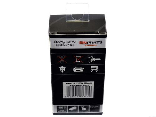 BOX 1pc - EPL119 C5W C10W 39mm CANBUS CERAMIC 6LED na Arena.pl