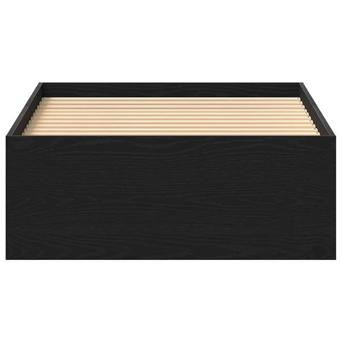 Łóżko bez materaca, czarny dąb, 100x200 cm na Arena.pl