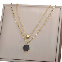 Naszyjnik Stal Chirurgiczna 18K Pozłacany Złoty