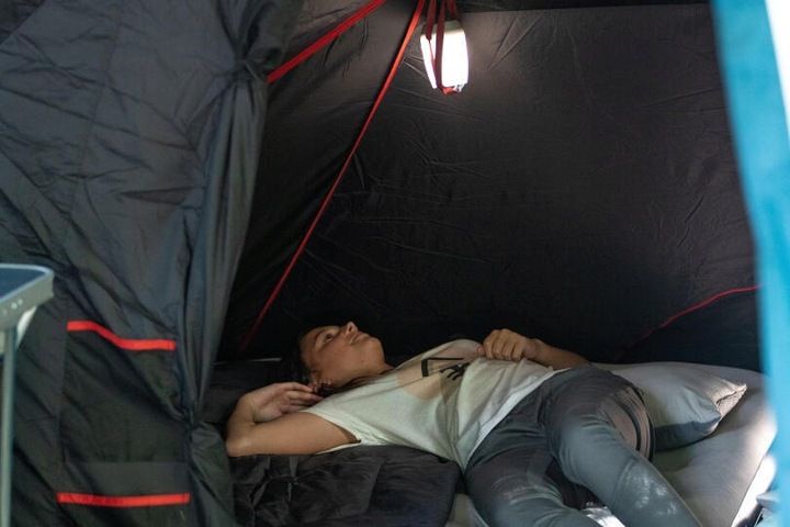 Materac kempingowy Quechua Air Basic 120 cm zdjęcie 8