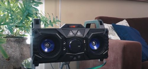 Głośnik bluetooth BOOMBOX BT SD USB AUX akumulator na Arena.pl