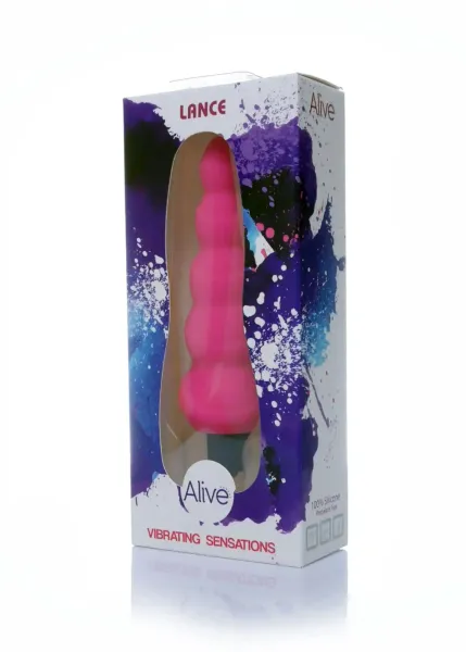 Plug/vibr-Wibrator - Lance.Plug.Vibrator.Medical Silc.Pink zdjęcie 1