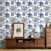 Tapeta samoprzylepna na meble ściany okleina niebieska 44,5 cm x 10 m