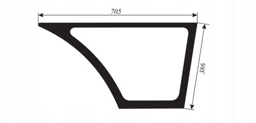 Szyba Drzwi Dolna Prawa JCB 3CX 214-2, 215 S, 215 E 3CX SM na Arena.pl