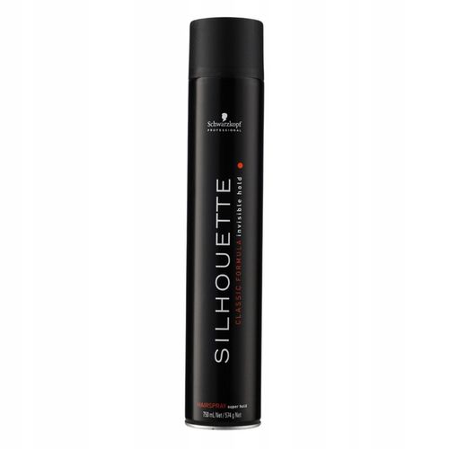 Schwarzkopf Silhouette CZARNY lakier Super Hold mocny do włosów 750ml na Arena.pl