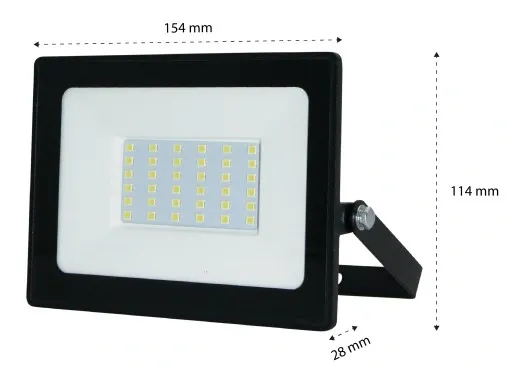 HALOGEN Naświetlacz LAMPA LED 30W IP65 Reflektor zdjęcie 6