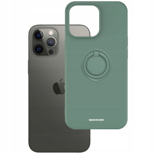 ETUI MATOWE DO IPHONE 13 PRO SPACECASE SILICONE RING SILIKONOWE + SZKŁO na Arena.pl