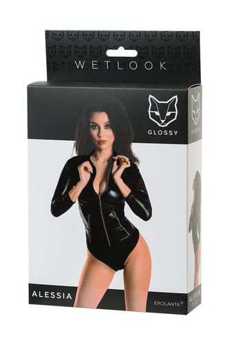 Wetlook Body Dress Alessia - Black S na Arena.pl