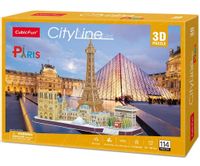 CUBIC FUN Puzzle 3D Cityline Paris Paryż