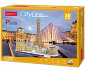 CUBIC FUN Puzzle 3D Cityline Paris Paryż
