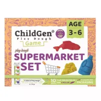 Zestaw kreatywny Sklep naturalna ciastolina + akcesoria