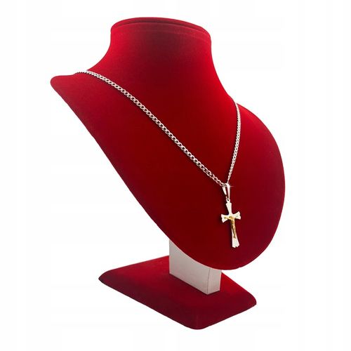 SREBRNY ŁAŃCUSZEK NA KOMUNIĘ CHRZEST DLA CHŁOPCA SREBRO 925 + GRAWER GRATIS na Arena.pl