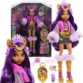 LALKA MONSTER HIGH CLAWDEEN WOLF POTWÓR MODOWA AKCESORIA FESTIWALOWE FEST