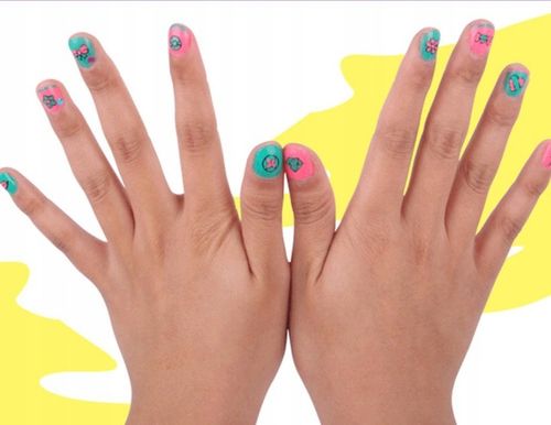 Zestaw do malowania paznokci manicure dziewczynek na Arena.pl