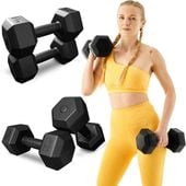 Hantle ciężarki hantelki fitness zestaw do ćwiczeń 2x4kg Trex Sport