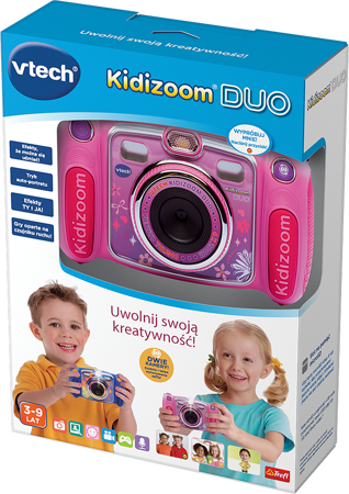 VTECH Aparat Kidizoom Duo niebieski PL na Arena.pl